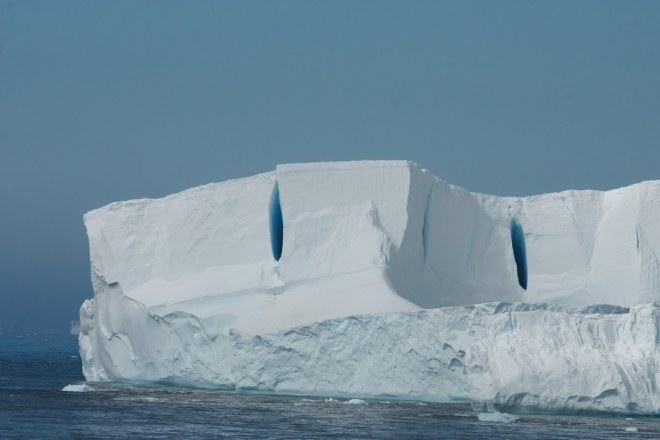 Tabular Iceberg in the Antarctic Ocean